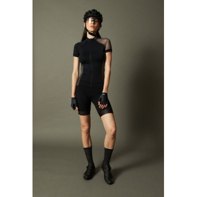 Maillot vélo femme RH+ Elite Evo noir taille L technique