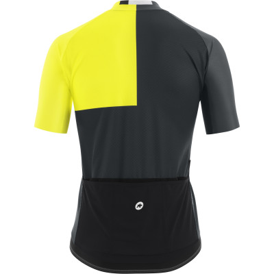 Maillot Assos Mille GT C2 kaki/jaune – Confort & technique