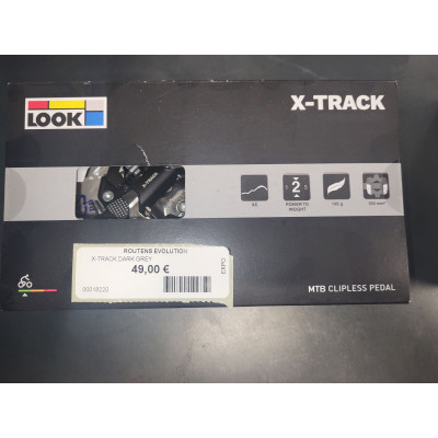 Pédales Look X-Track – VTT SPD robustes et performantes