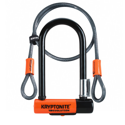 ANTIVOL KRYPTONITE EVOLUTION MINI-7 AVEC CÂBLE KRYPTOFLEX ANTIVOL KRYPTONITE EVOLUTION MINI-7 AVEC CÂBLE KRYPTOFLEX