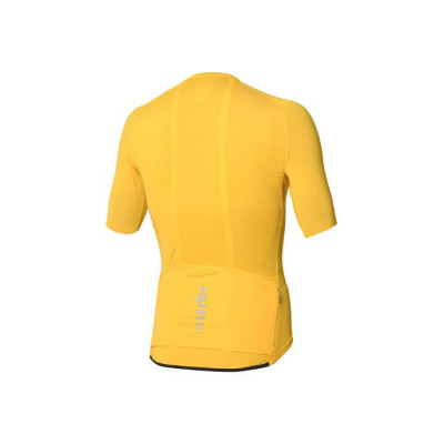 Maillot vélo RH+ Piuma jaune homme léger et respirant