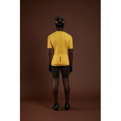 Maillot vélo RH+ Piuma jaune homme léger et respirant