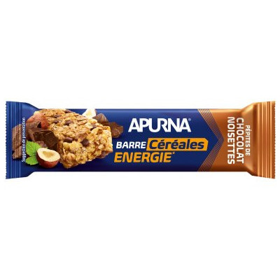 Barre énergie Apurna chocolat noisette – récupération sportive