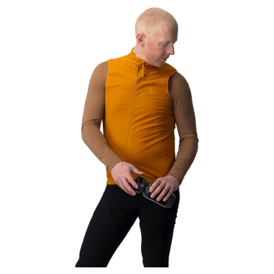 Veste thermique 7mesh Seton jaune cyclisme gravel et route Veste thermique 7mesh Seton jaune cyclisme gravel et route
