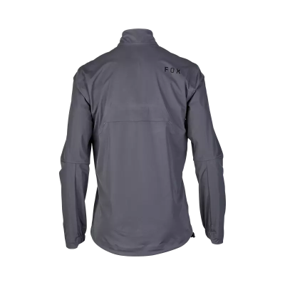 Veste VTT Fox Flexair Lite gris imperméable et respirante