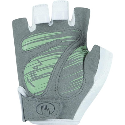 Mitaines Roeckl Ticino enfant – Gants vélo blanc/vert été Mitaines Roeckl Ticino enfant – Gants vélo blanc/vert été