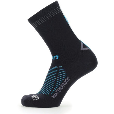 Chaussettes UYN Waterproof noires/bleues taille 45/47