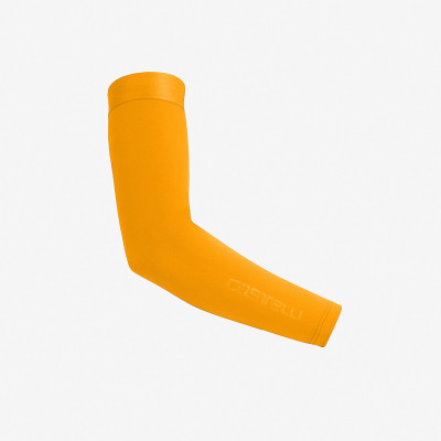Manchette Castelli Espresso – Chaleur et confort vélo orange Manchette Castelli Espresso – Chaleur et confort vélo orange