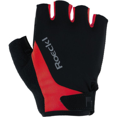 GANTS ROECKL BASEL - NOIR/ROUGE