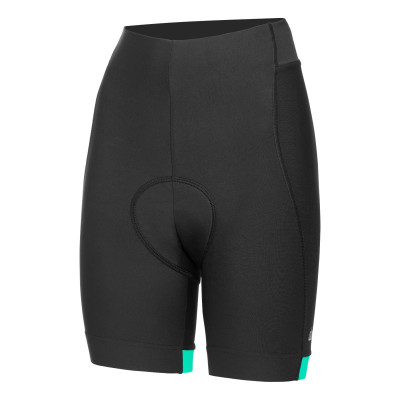 Cuissard vélo femme Dotout Sprint W noir vert taille S