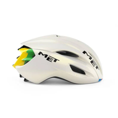 CASQUE MET MANTA MIPS CARBON UAE TEAM RAINBOW