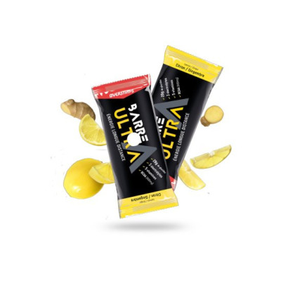 Barre Overstims Ultra 40g vélo – Citron gingembre