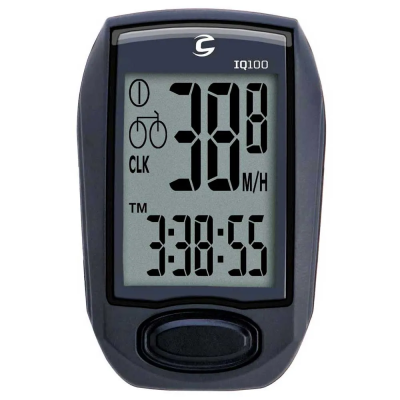 Compteur Vélo IQ100 Filaire – 12 Fonctions, Écran Rétroéclairé, Précis et Fiable Compteur Vélo IQ100 Filaire – 12 Fonctions, Écran Rétroéclairé, Précis et Fiable