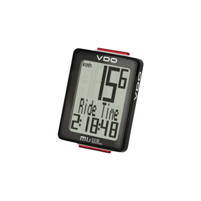 Compteur vélo VDO M1.1 WL sans fil – Vitesse, distance, temps & température