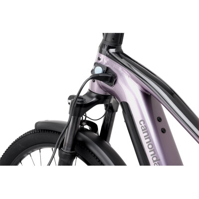 VTC électrique femme Cannondale Tesoro Neo X 1 lavande