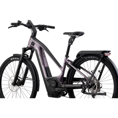 VTC électrique femme Cannondale Tesoro Neo X 1 lavande