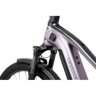 VTC électrique femme Cannondale Tesoro Neo X 1 lavande