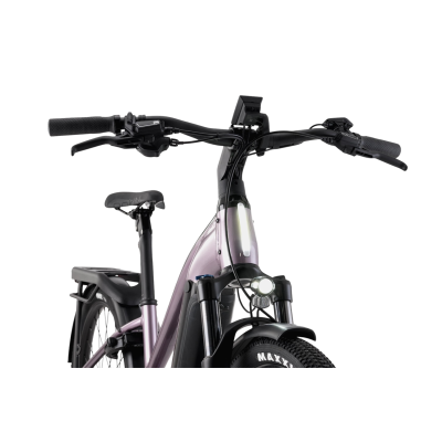 VTC électrique femme Cannondale Tesoro Neo X 1 lavande
