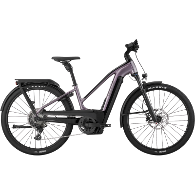 VTC électrique femme Cannondale Tesoro Neo X 1 lavande