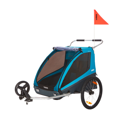 Thule Coaster XT – Remorque vélo enfant 2 places pliable Thule Coaster XT – Remorque vélo enfant 2 places pliable