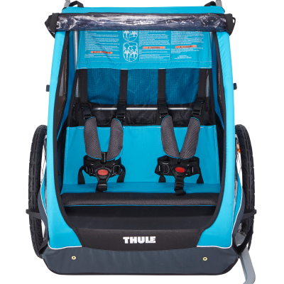 Thule Coaster XT – Remorque vélo enfant 2 places pliable Thule Coaster XT – Remorque vélo enfant 2 places pliable