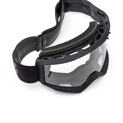 Masque VTT Fox Main Noir - Vision large et confort Masque VTT Fox Main Noir - Vision large et confort