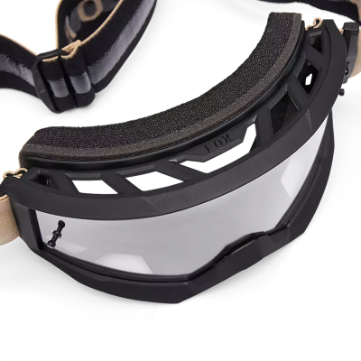 Masque VTT Fox Main Noir - Vision large et confort Masque VTT Fox Main Noir - Vision large et confort