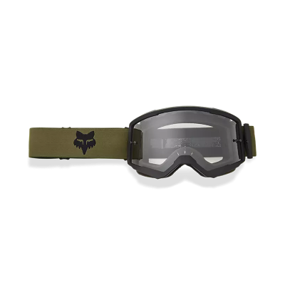 Masque VTT Fox Main Noir - Vision large et confort Masque VTT Fox Main Noir - Vision large et confort