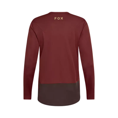 Maillot Fox Ranger LS rouille VTT homme respirant Maillot Fox Ranger LS rouille VTT homme respirant