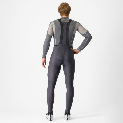 Collant Castelli Espresso gris – Cuissard hiver homme vélo