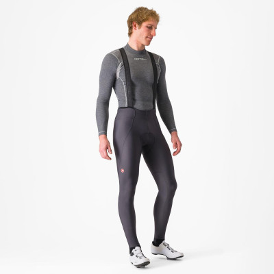 Collant Castelli Espresso gris – Cuissard hiver homme vélo