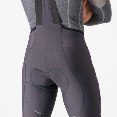 Collant Castelli Espresso gris – Cuissard hiver homme vélo