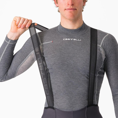 Collant Castelli Espresso gris – Cuissard hiver homme vélo