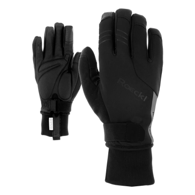 Gants vélo Roeckl Villach 3 hiver noirs tactiles