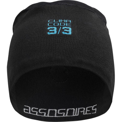 Bonnet Assos Winter Cap P1 noir taille I sous casque vélo