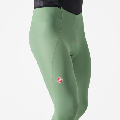 Collant Castelli Espresso vert – Cuissard hiver homme vélo