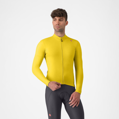 maillot Castelli  Castelli Espresso Thermal  maillot vélo Castelli  maillot cyclisme thermique  maillot manches longues vélo