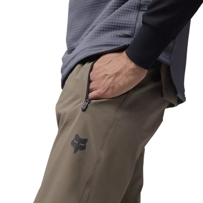 Pantalon VTT Fox Flexair Pro Fire beige thermique homme