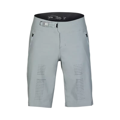 Short VTT Fox Flexair gris avec cuissard intégré homme