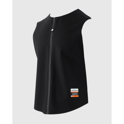 Cape thermique Assos ThermoBooster Foil cyclisme noir