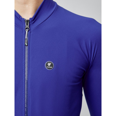 Maillot vélo homme Pissei Primapelle bleu manches longues Maillot vélo homme Pissei Primapelle bleu manches longues