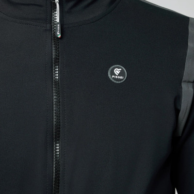 Veste vélo homme Pissei Primapelle Wind noire manches longues
