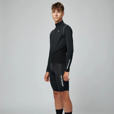 Veste vélo homme Pissei Primapelle Wind noire manches longues