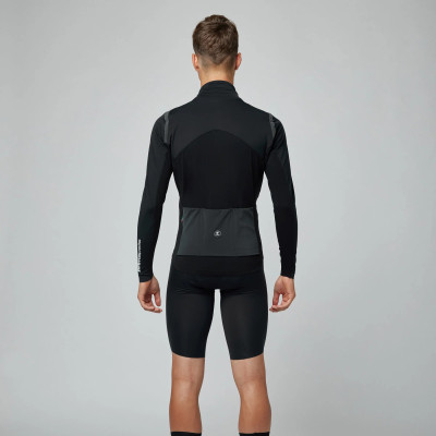 Veste vélo homme Pissei Primapelle Wind noire manches longues