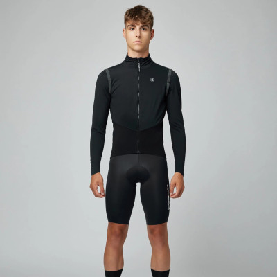 Veste vélo homme Pissei Primapelle Wind noire manches longues