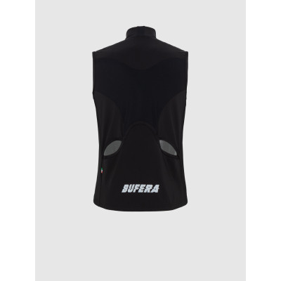 Gilet vélo homme Pissei Bufera waterproof noir léger