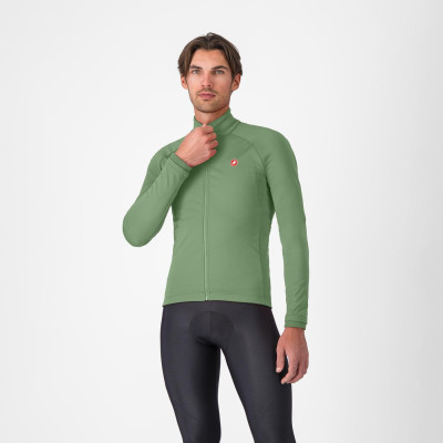 Veste Castelli Competizione verte – Cyclisme hiver homme