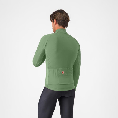 Veste Castelli Competizione verte – Cyclisme hiver homme