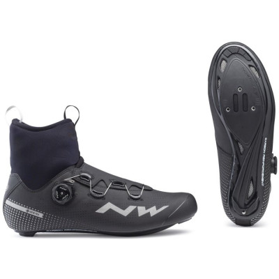 Chaussures vélo route Northwave Celsius R GTX noir hiver