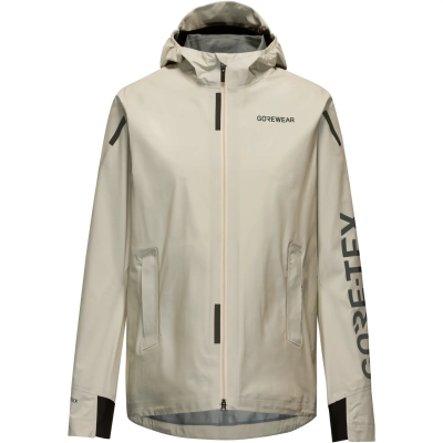 Veste running femme Gore Concurve GTX beige édition limitée